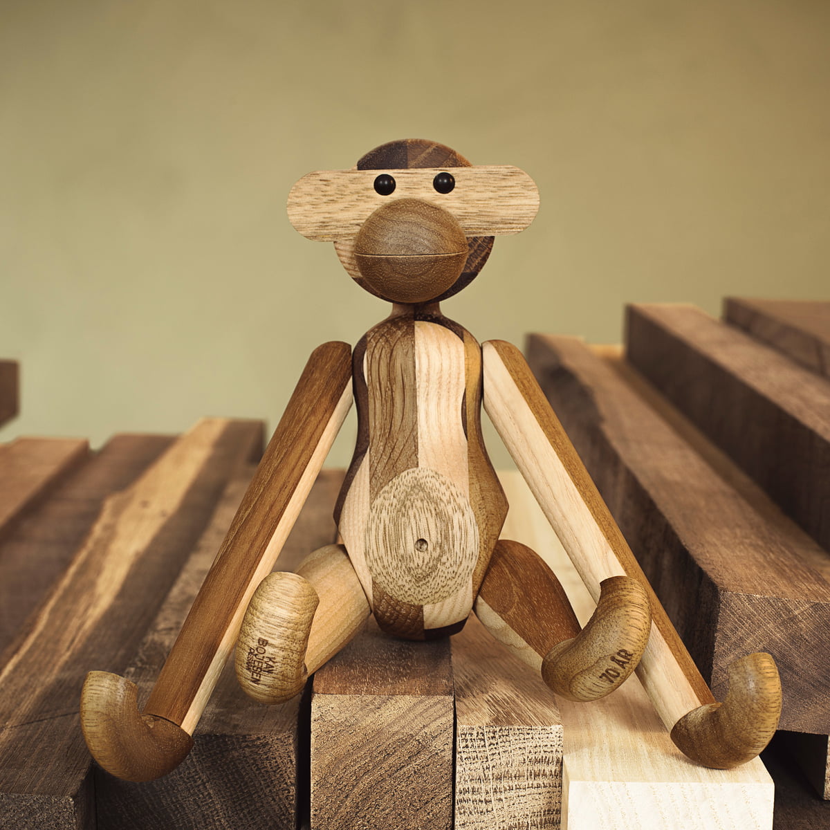[product_category]-Kay Bojesen Monkey Reworked Mixed Wood, Mini-Kay Bojesen-5709513392781-39278-KAY-9