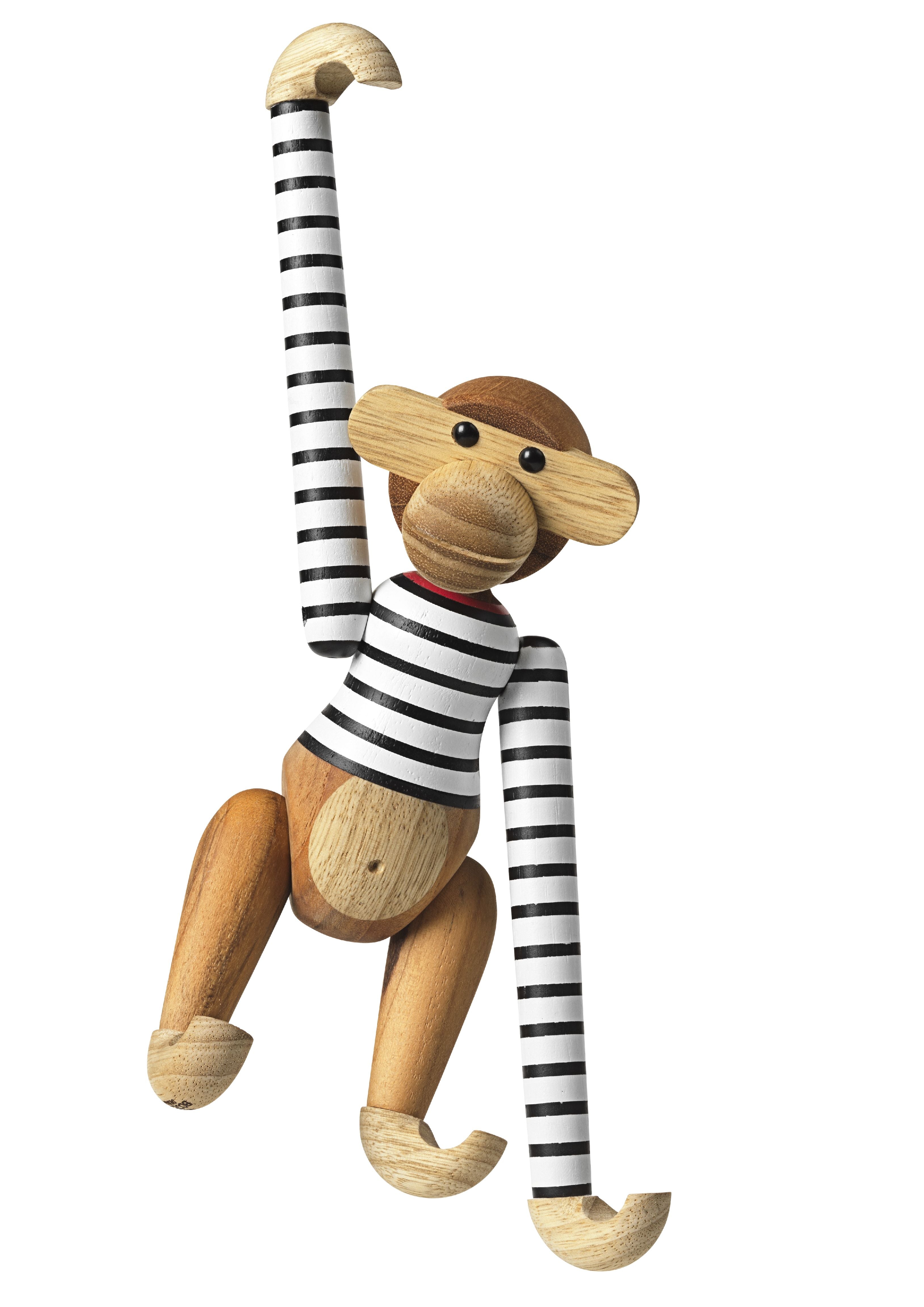 [product_category]-Kay Bojesen Monkey X Nørgaard Paa Strøget Small, White/Black-Kay Bojesen-5709513393351-39335-KAY-10