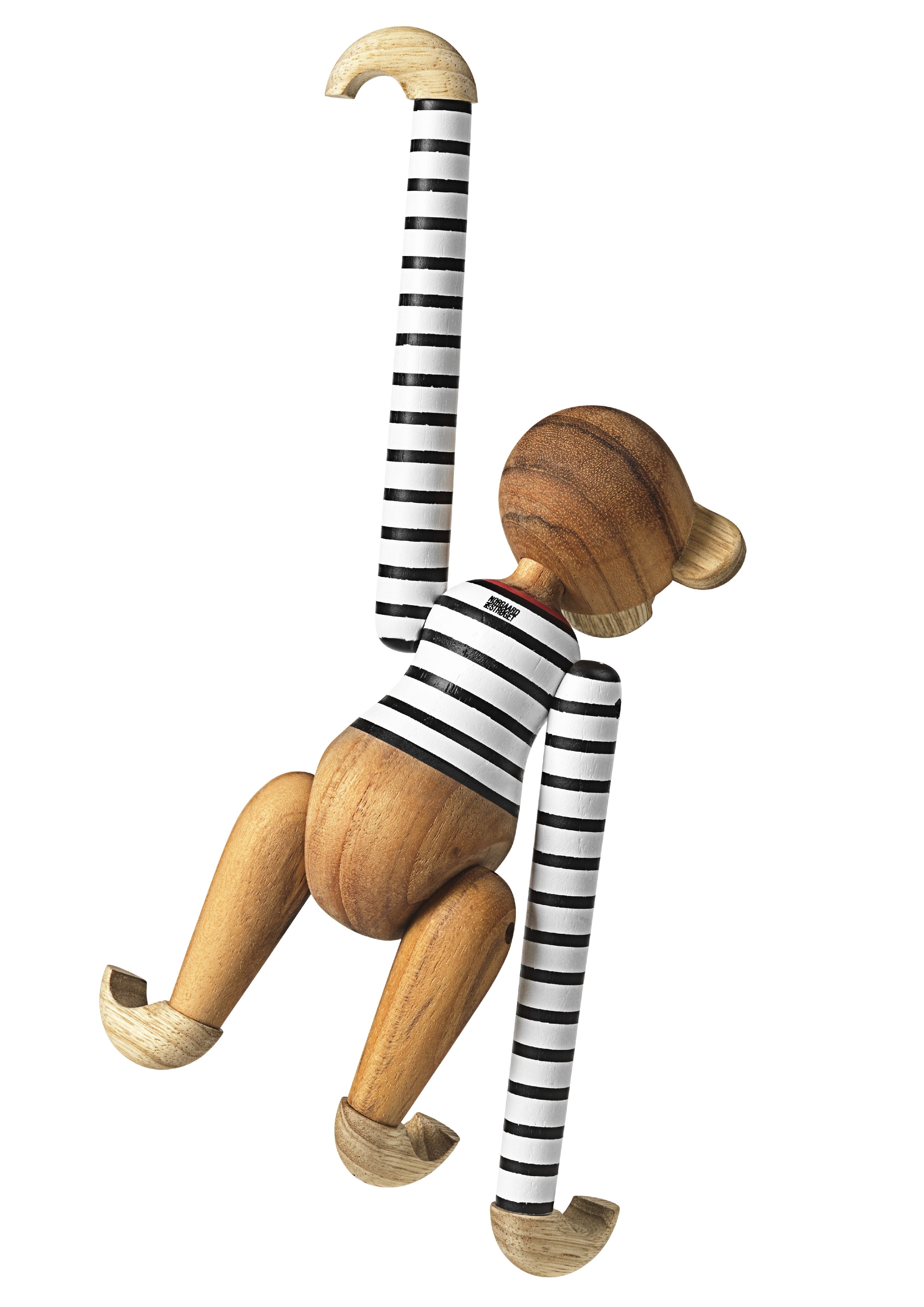 [product_category]-Kay Bojesen Monkey X Nørgaard Paa Strøget Small, White/Black-Kay Bojesen-5709513393351-39335-KAY-11