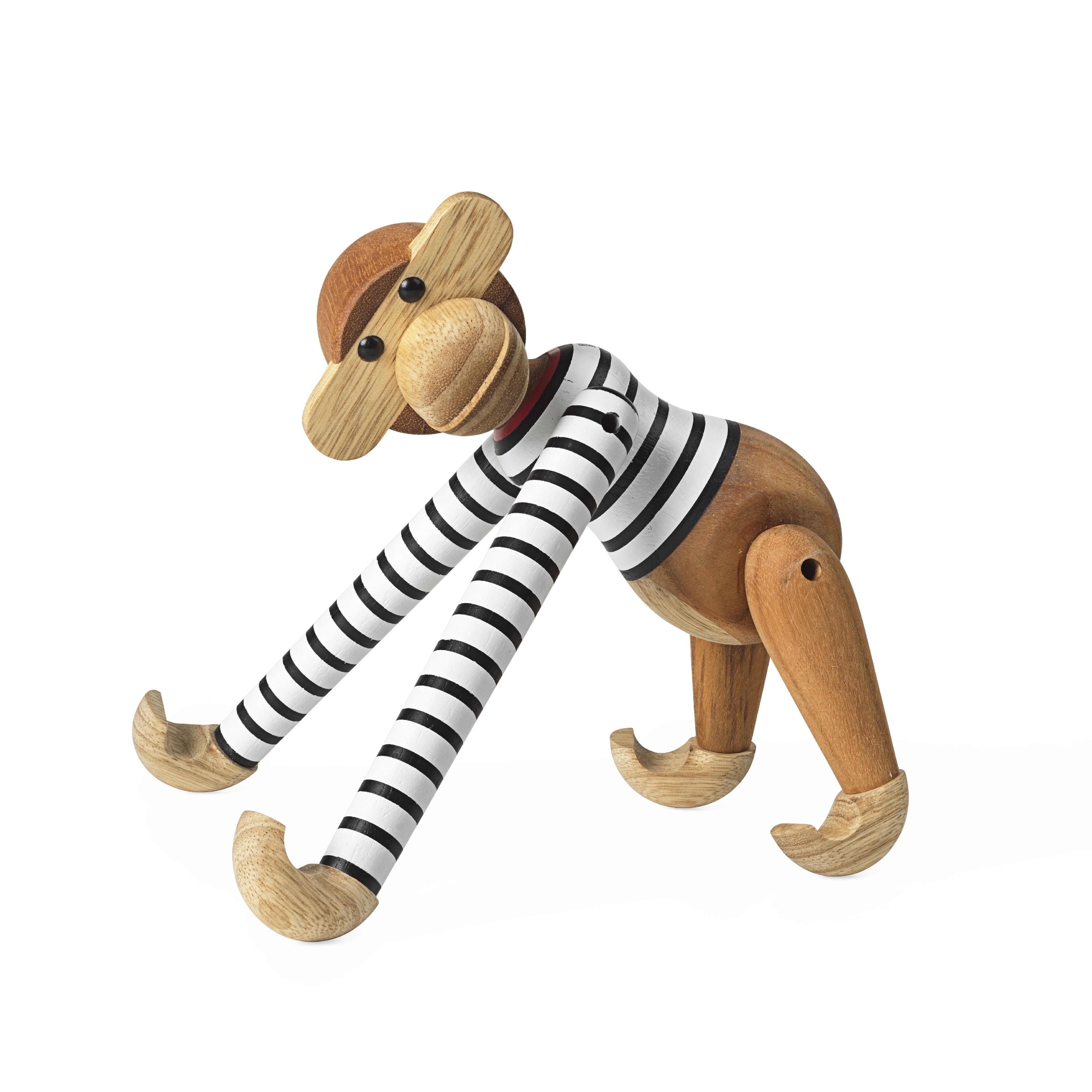 [product_category]-Kay Bojesen Monkey X Nørgaard Paa Strøget Small, White/Black-Kay Bojesen-5709513393351-39335-KAY-12