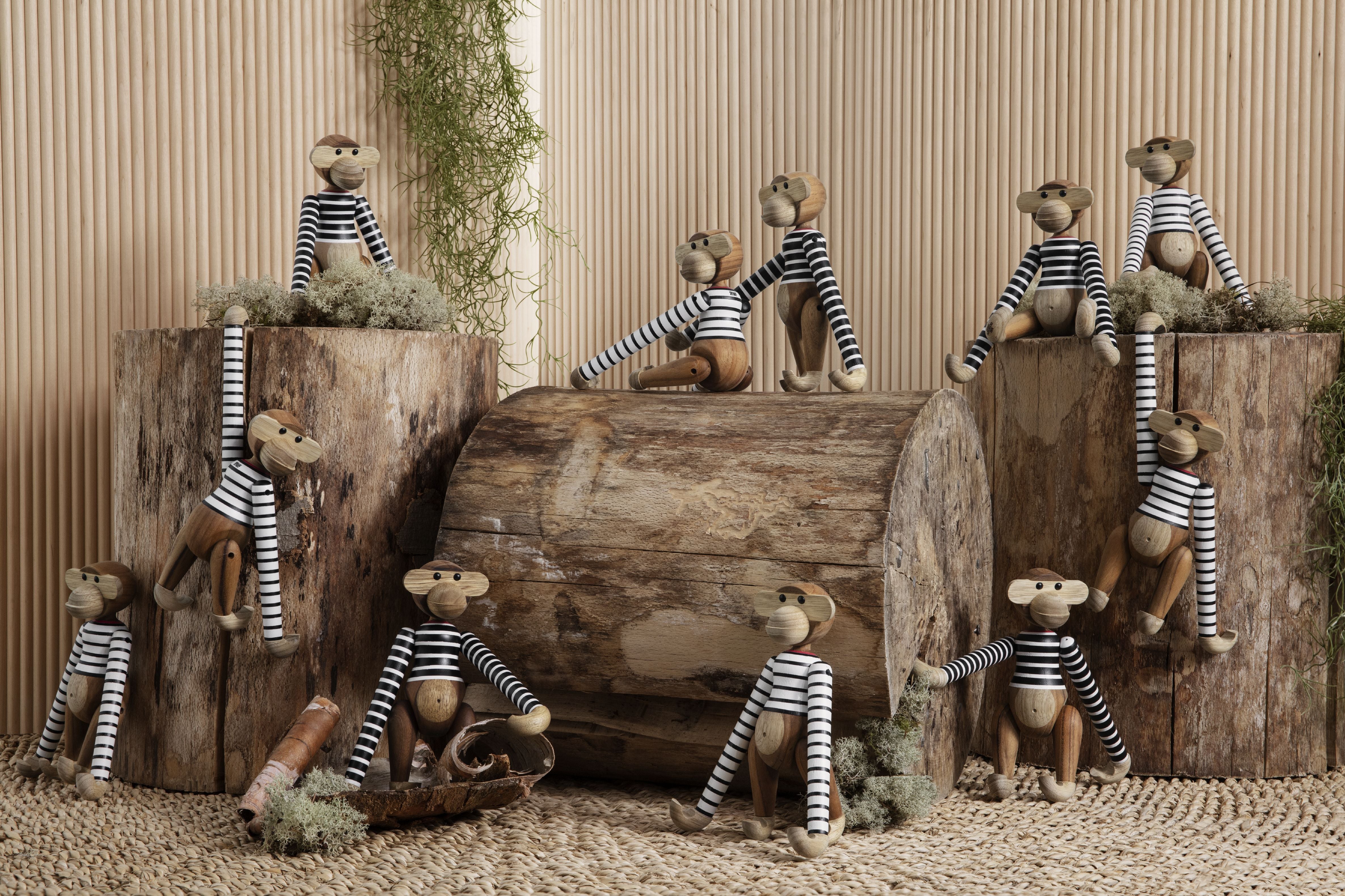 [product_category]-Kay Bojesen Monkey X Nørgaard Paa Strøget Small, White/Black-Kay Bojesen-5709513393351-39335-KAY-13
