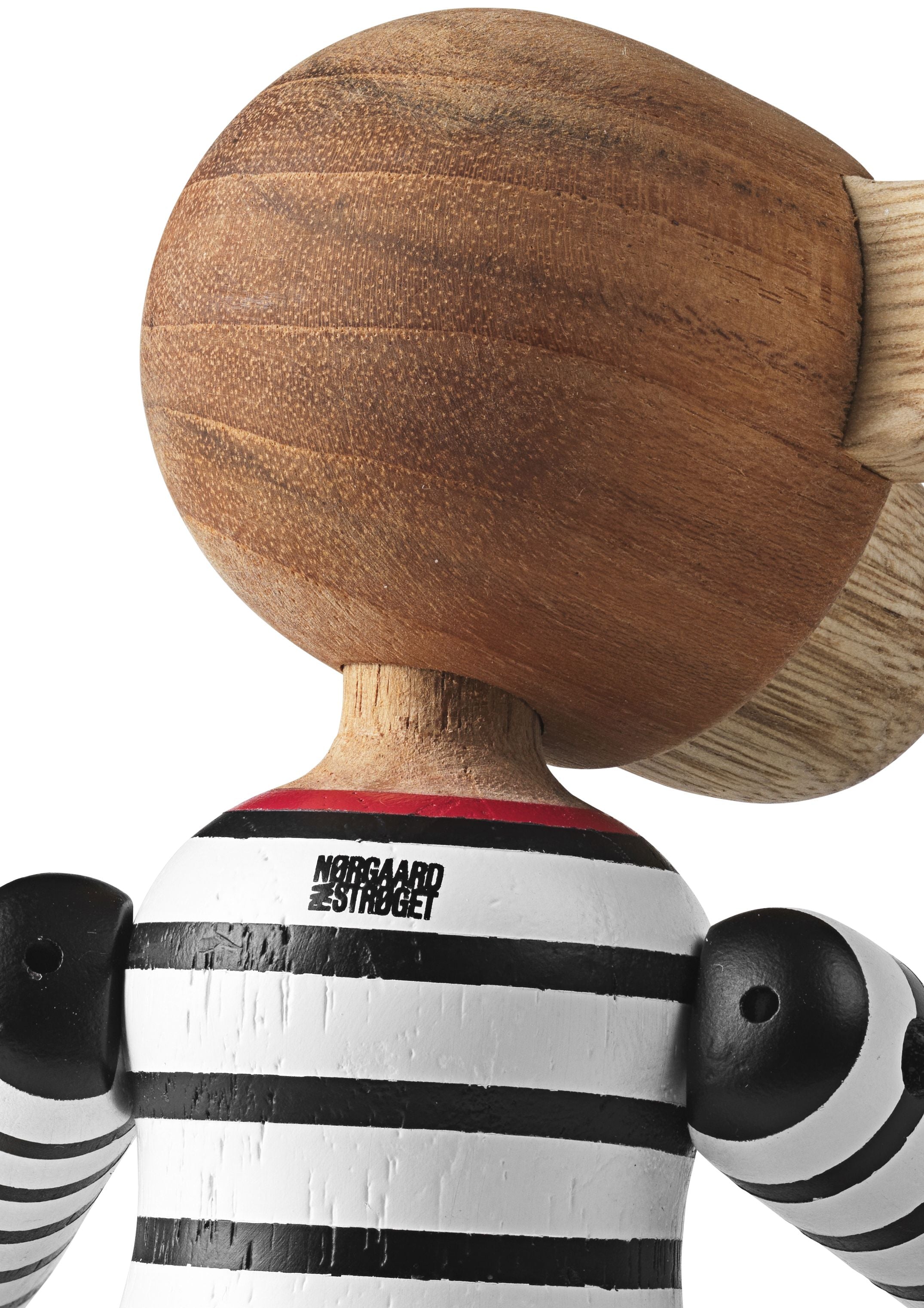 [product_category]-Kay Bojesen Monkey X Nørgaard Paa Strøget Small, White/Black-Kay Bojesen-5709513393351-39335-KAY-9