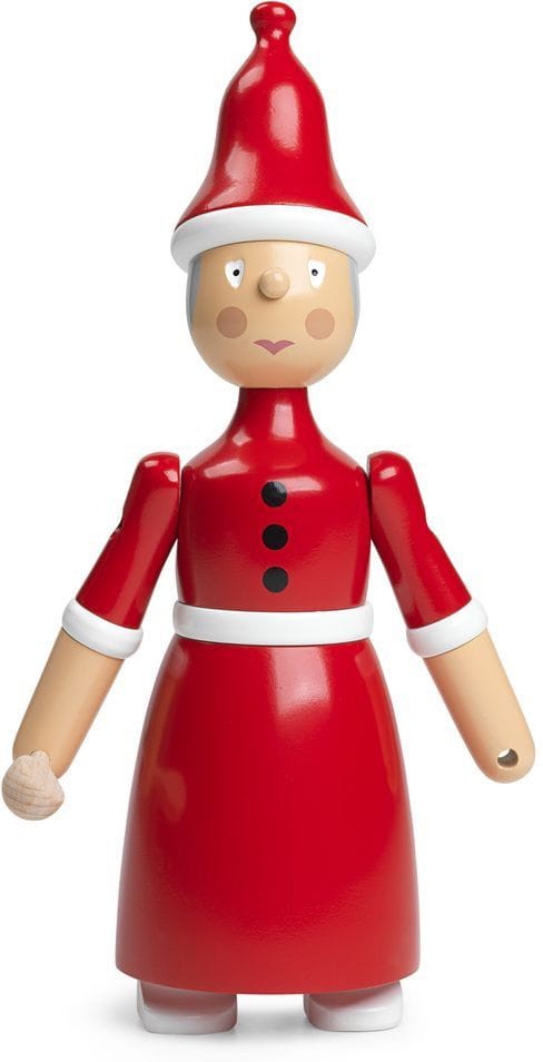 [product_category]-Kay Bojesen Mrs Santa H19.5 Cm Red/White-Kay Bojesen-5709513394808-39480-KAY-1