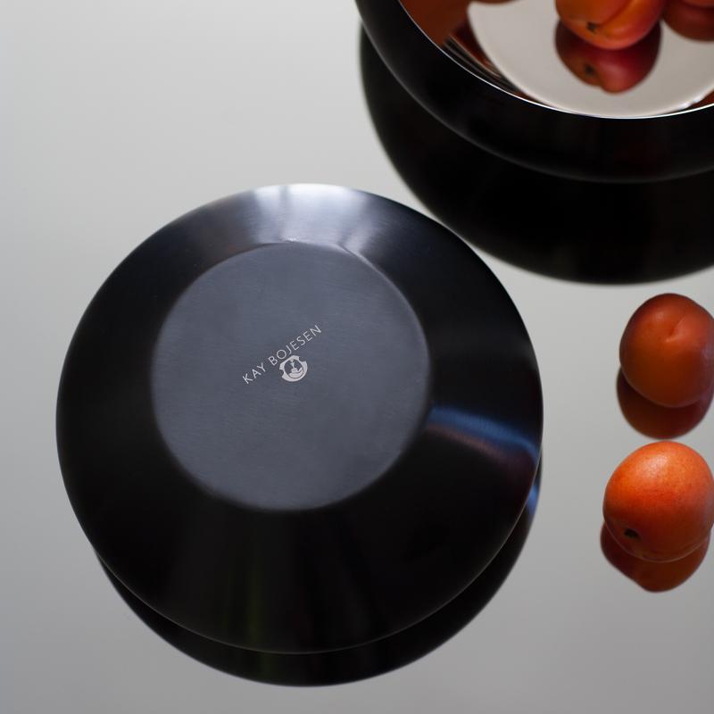 [product_category]-Kay Bojesen Nest Bowl Made Of Black Steel, Small-Kay Bojesen ApS-5711168012617-261-KAY-7