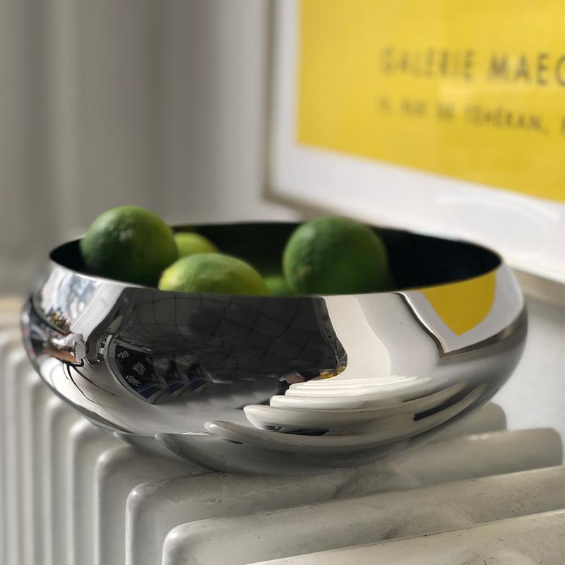 [product_category]-Kay Bojesen Nest Bowl Made Of Polished Steel, Small-Kay Bojesen ApS-5711168002618-261P-KAY-3