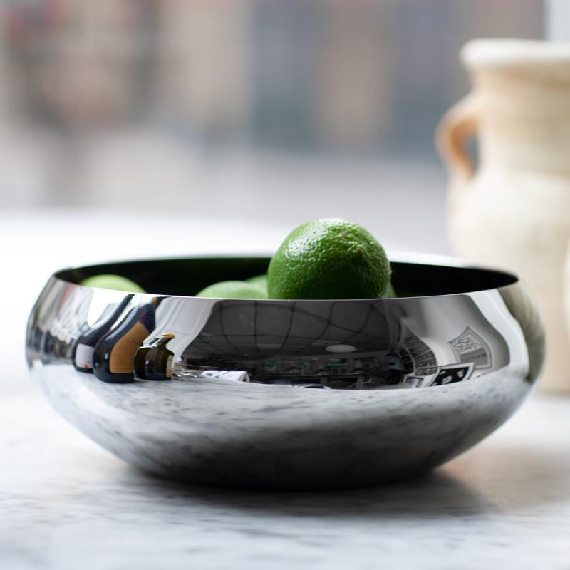 [product_category]-Kay Bojesen Nest Bowl Made Of Polished Steel, Small-Kay Bojesen ApS-5711168002618-261P-KAY-4