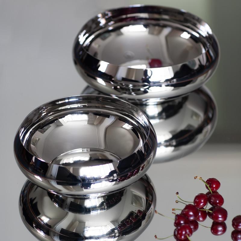 [product_category]-Kay Bojesen Nest Bowl Made Of Polished Steel, Small-Kay Bojesen ApS-5711168002618-261P-KAY-5