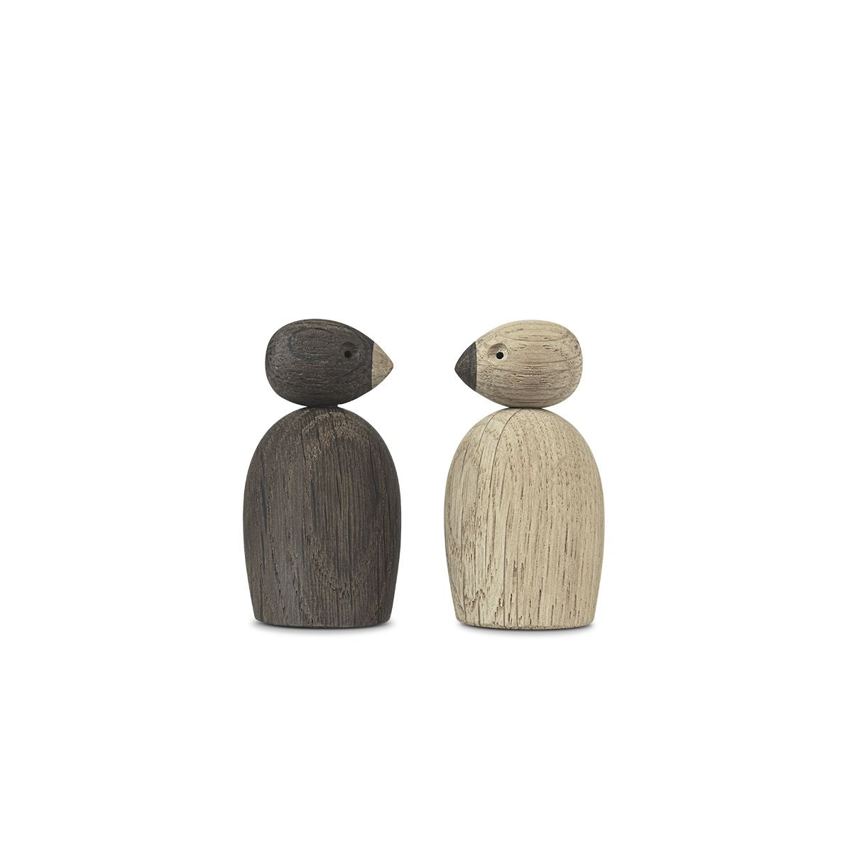 [product_category]-Kay Bojesen Pair Of Sparrows Small Oak/Smoked Oak-Kay Bojesen-5709513394600-39460-KAY-2