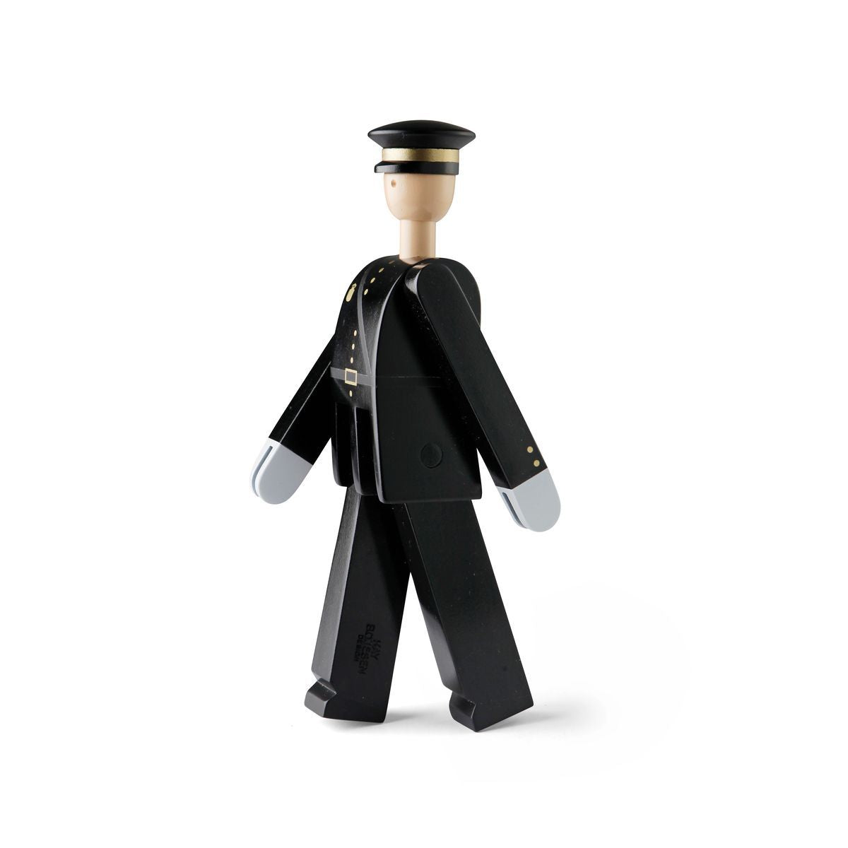 [product_category]-Kay Bojesen Police Officer H20 Cm, Black-Kay Bojesen-5709513392415-39241-KAY-5