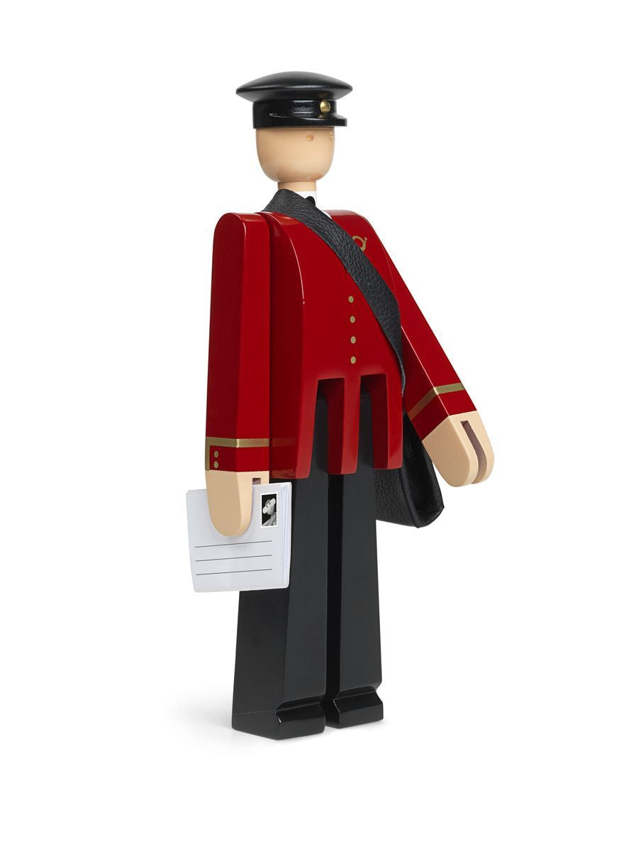 [product_category]-Kay Bojesen Postman H20 Cm Black/Red-Kay Bojesen-5709513392149-39214-KAY-2