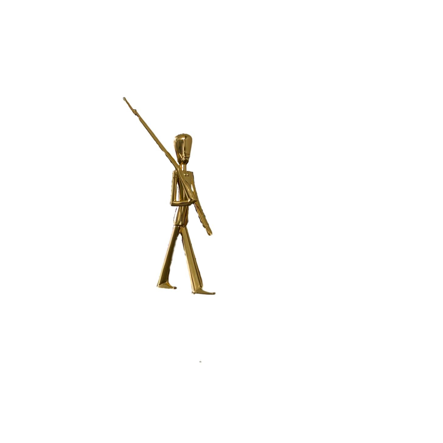 [product_category]-Kay Bojesen Royal Life Guard In 24 Carat Gold-Kay Bojesen ApS-5711168012105-210-KAY-3
