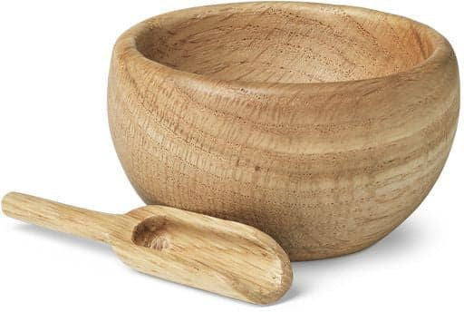 [product_category]-Kay Bojesen Salt Cellar With Spoon ø7 Cm Oak-Kay Bojesen-5709513391210-39121-KAY-1
