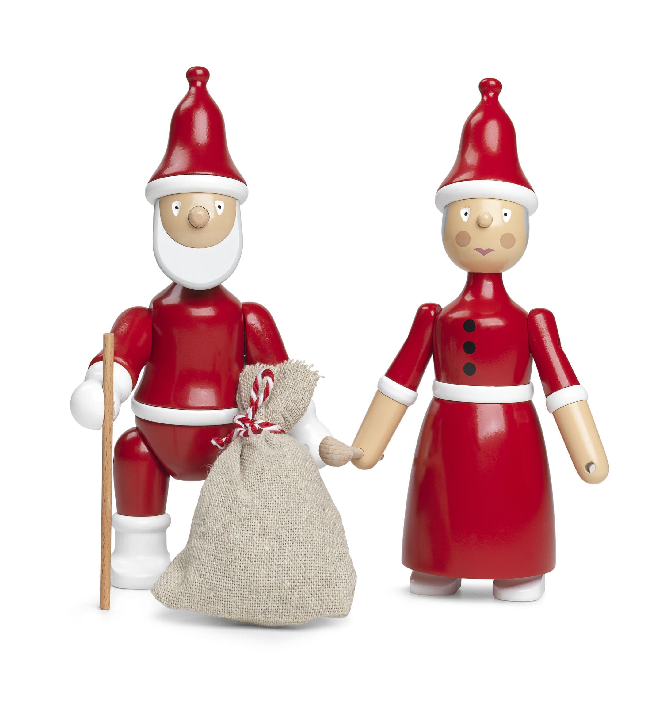 [product_category]-Kay Bojesen Santa Claus & Mrs Santa, Set-Kay Bojesen-39430+39480-KAY-5