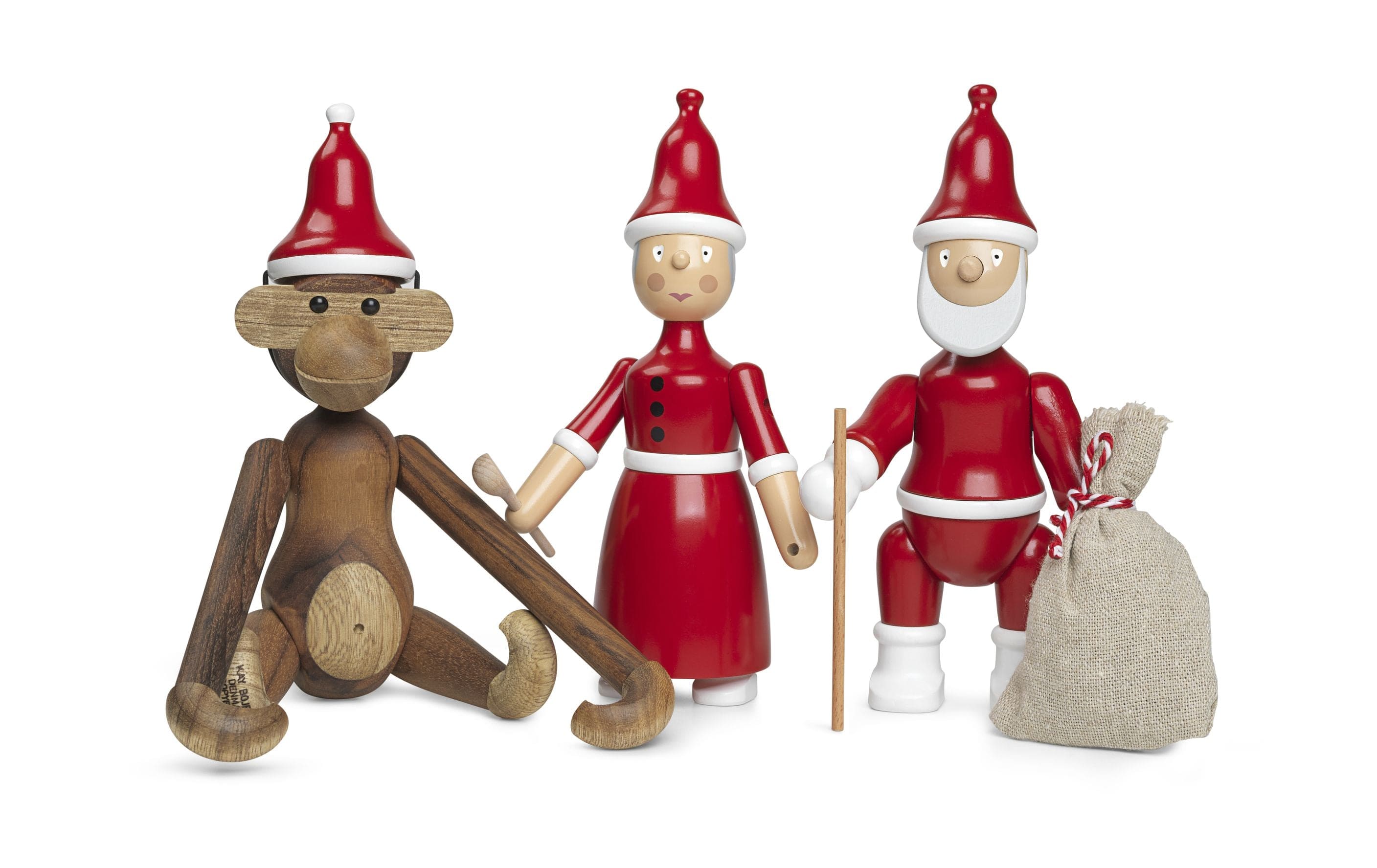 [product_category]-Kay Bojesen Santa Claus & Mrs Santa, Set-Kay Bojesen-39430+39480-KAY-6