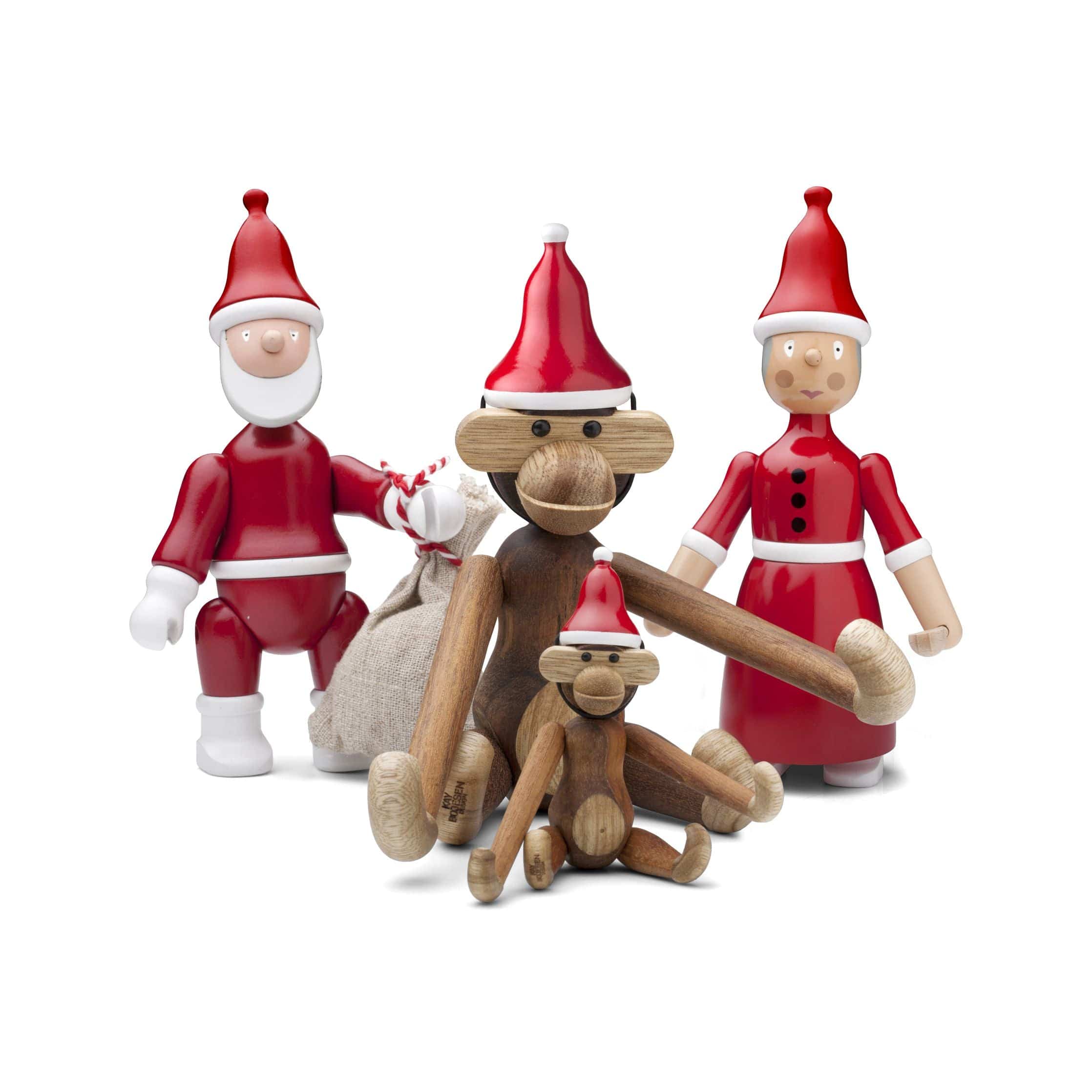 [product_category]-Kay Bojesen Santa Claus & Mrs Santa, Set-Kay Bojesen-39430+39480-KAY-8