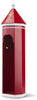 Kay Bojesen Sentry Box H36 cm červená/bílá