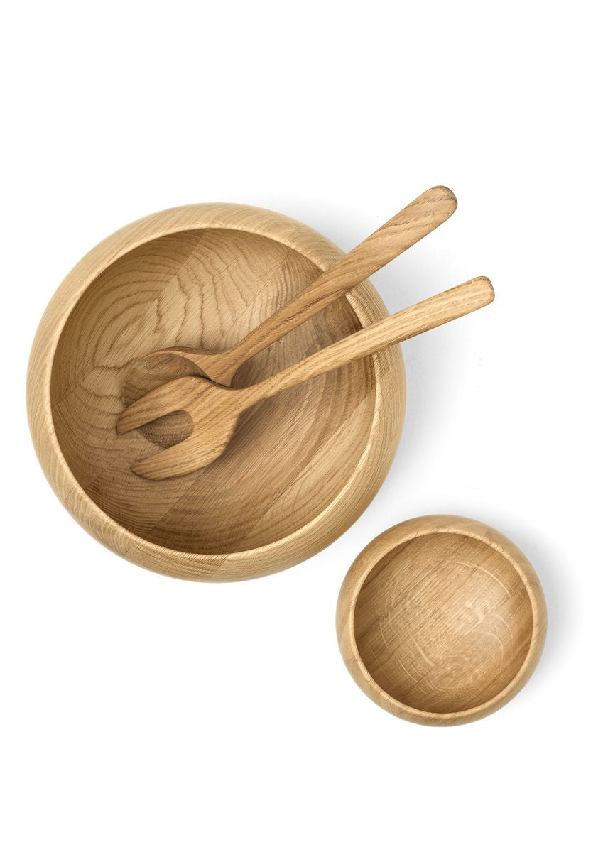 [product_category]-Kay Bojesen Serving Bowl ø24,5 Cm Oak-Kay Bojesen-5709513391081-39108-KAY-3