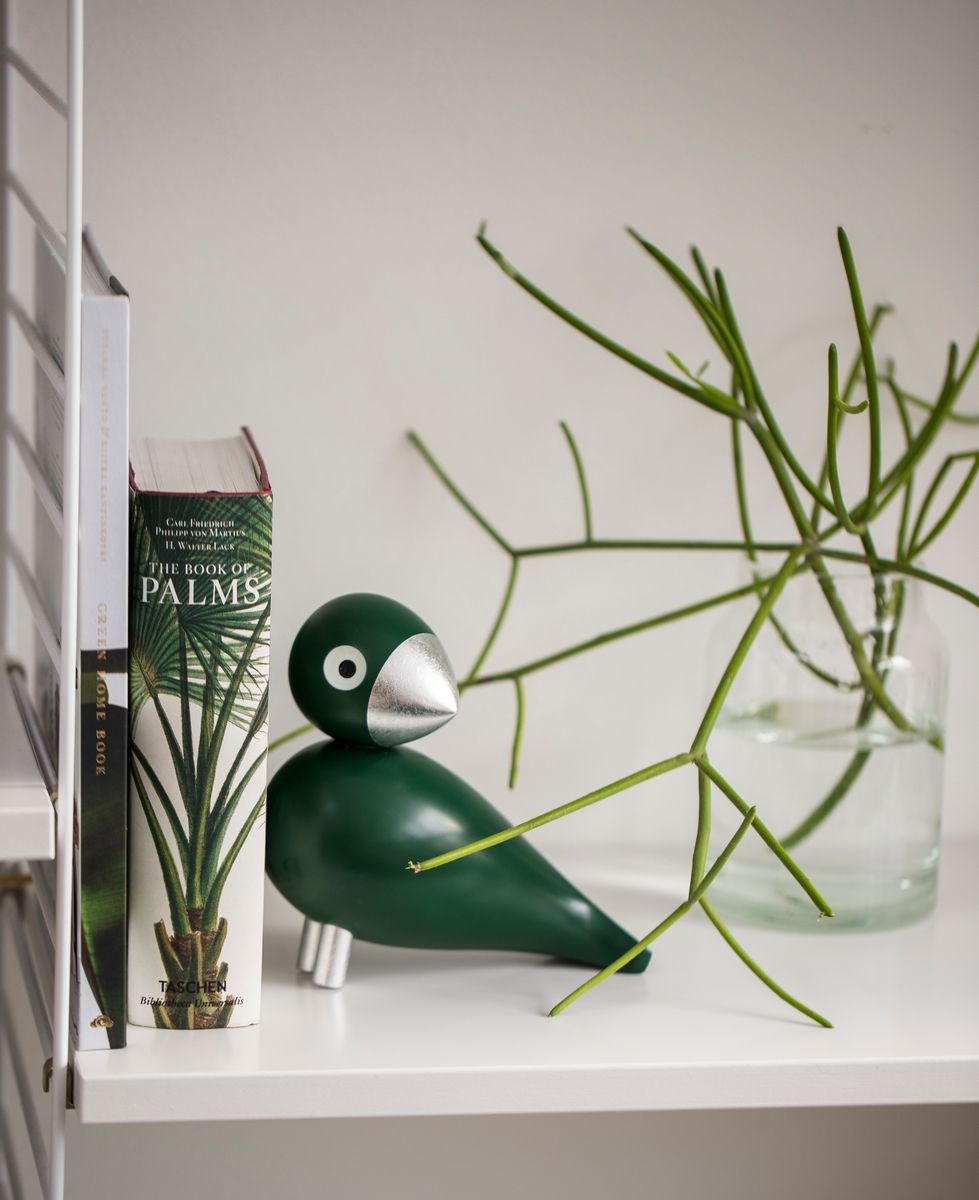 [product_category]-Kay Bojesen Songbird Georg H15,5 Cm Green/Silver-Kay Bojesen-5709513394150-39415-KAY-14