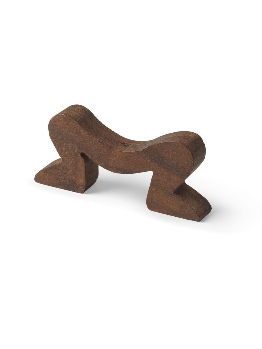 [product_category]-Kay Bojesen Spare Part Dachshund Leg W Logo Walnut (Suitable For Art. Number: 39201)-Kay Bojesen-5709513990604-39906-KAY-2