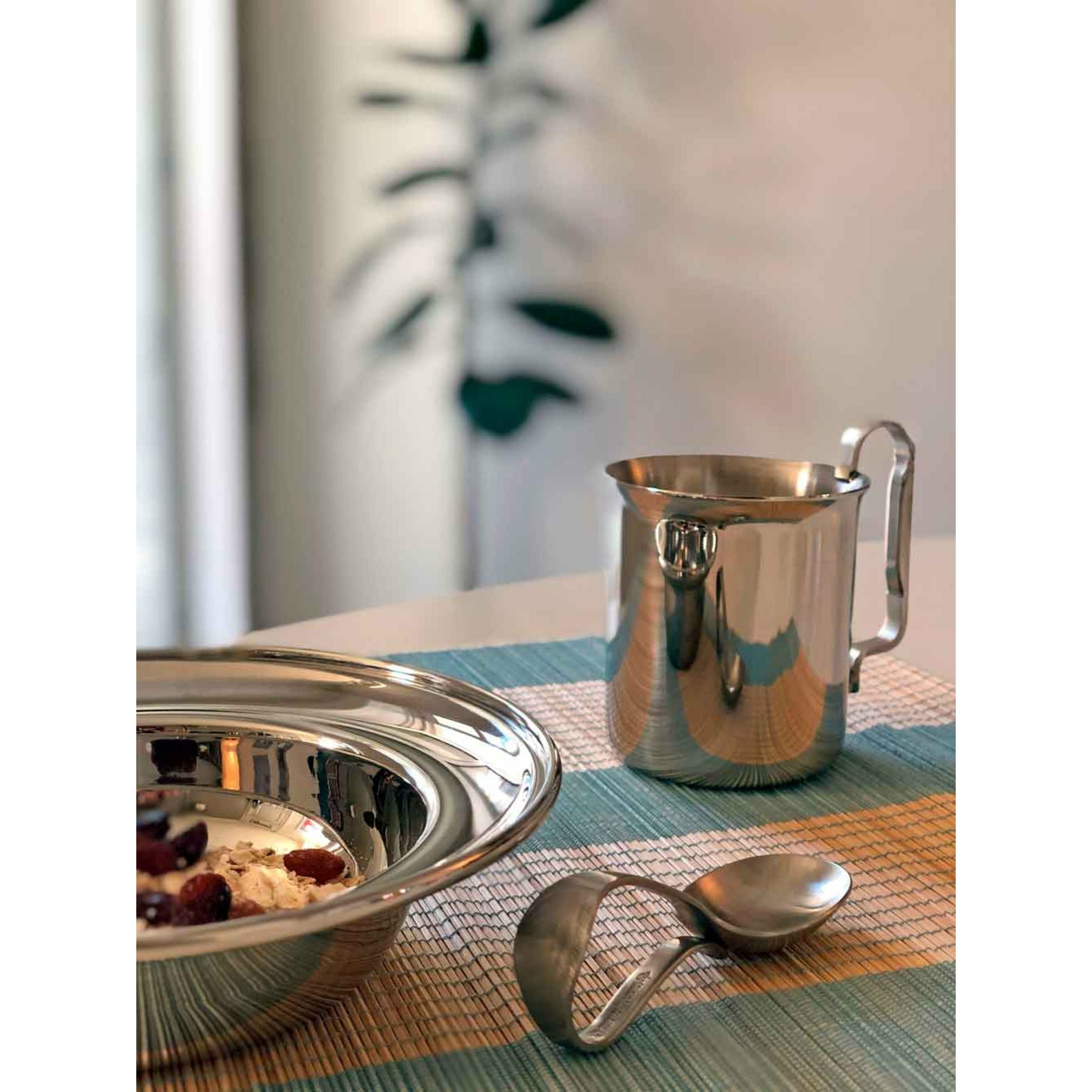[product_category]-Kay Bojesen The Child's Cup With Handle, Polished Steel-Kay Bojesen ApS-5711168002502-250p-KAY-3