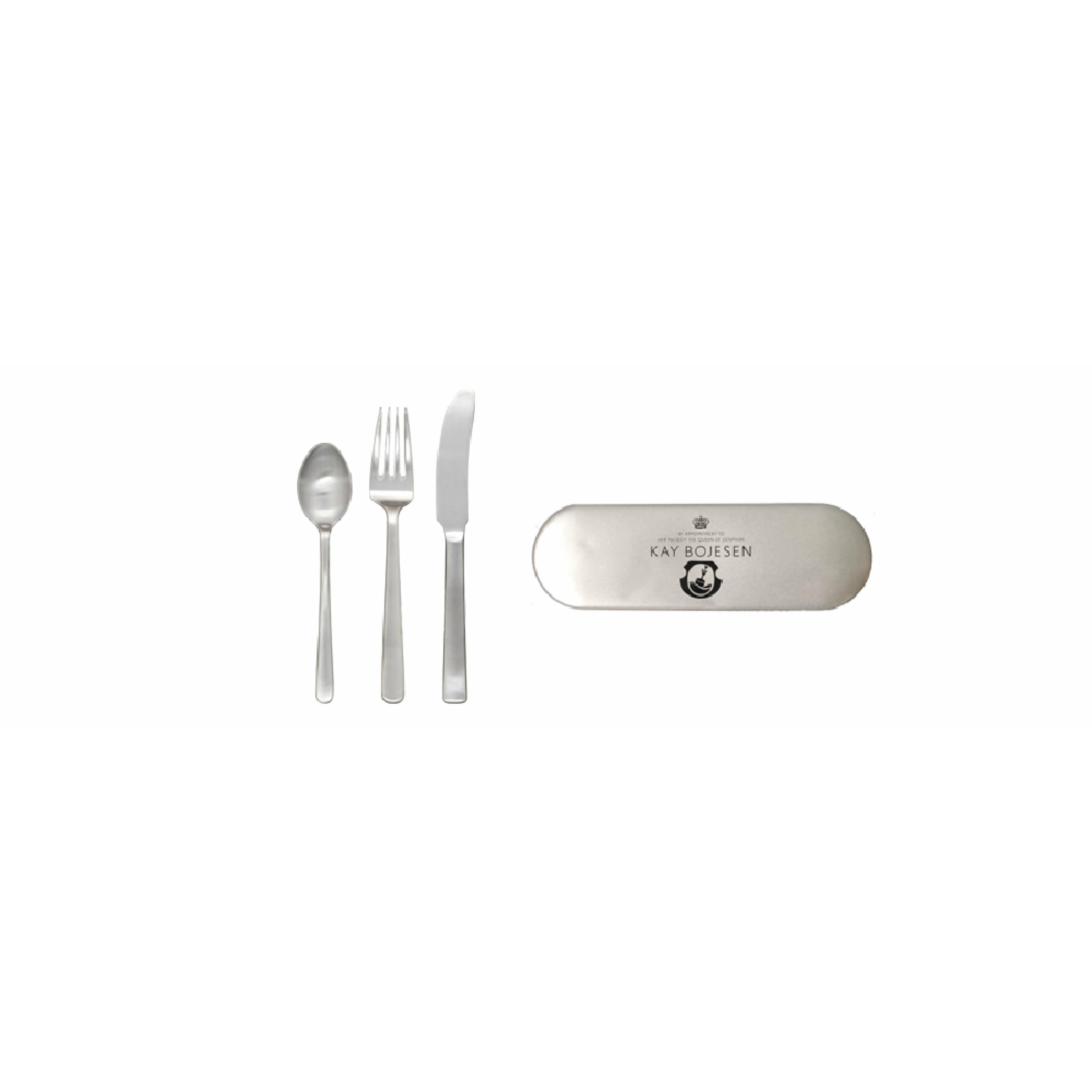 [product_category]-Kay Bojesen Travel Set, Polished Steel-Kay Bojesen ApS-5711168011122-112p-KAY-2