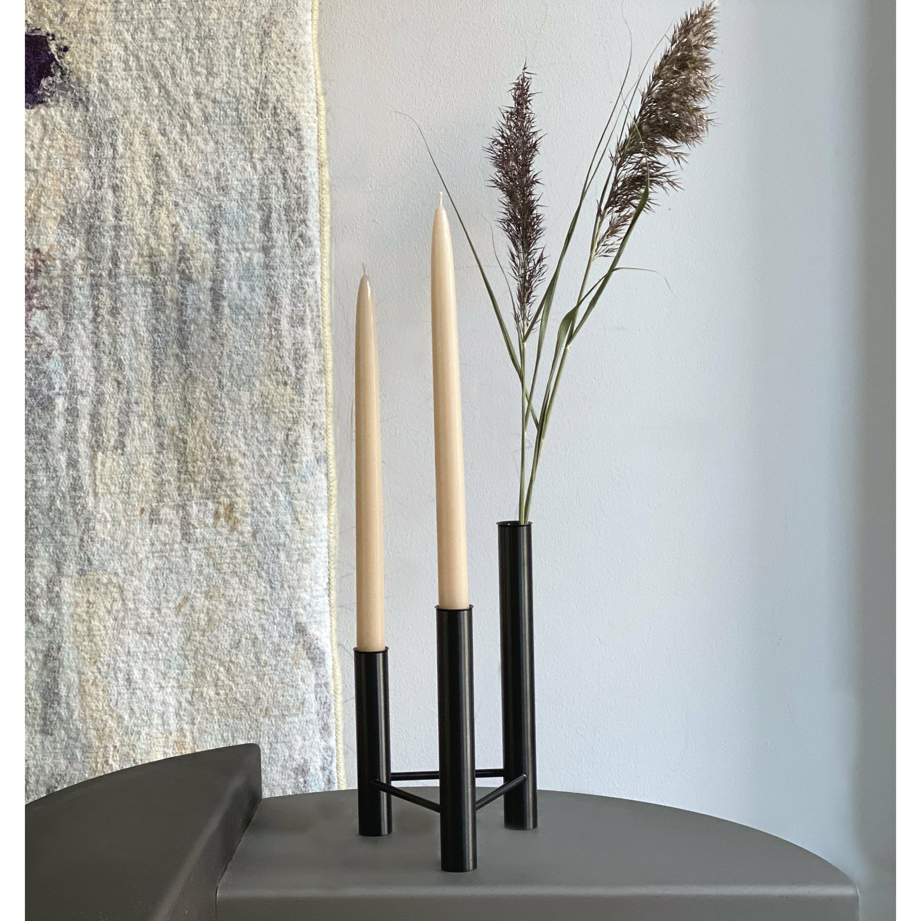 [product_category]-Kay Bojesen Vista Candlestick, Black-Kay Bojesen ApS-5711168012327-232-KAY-5