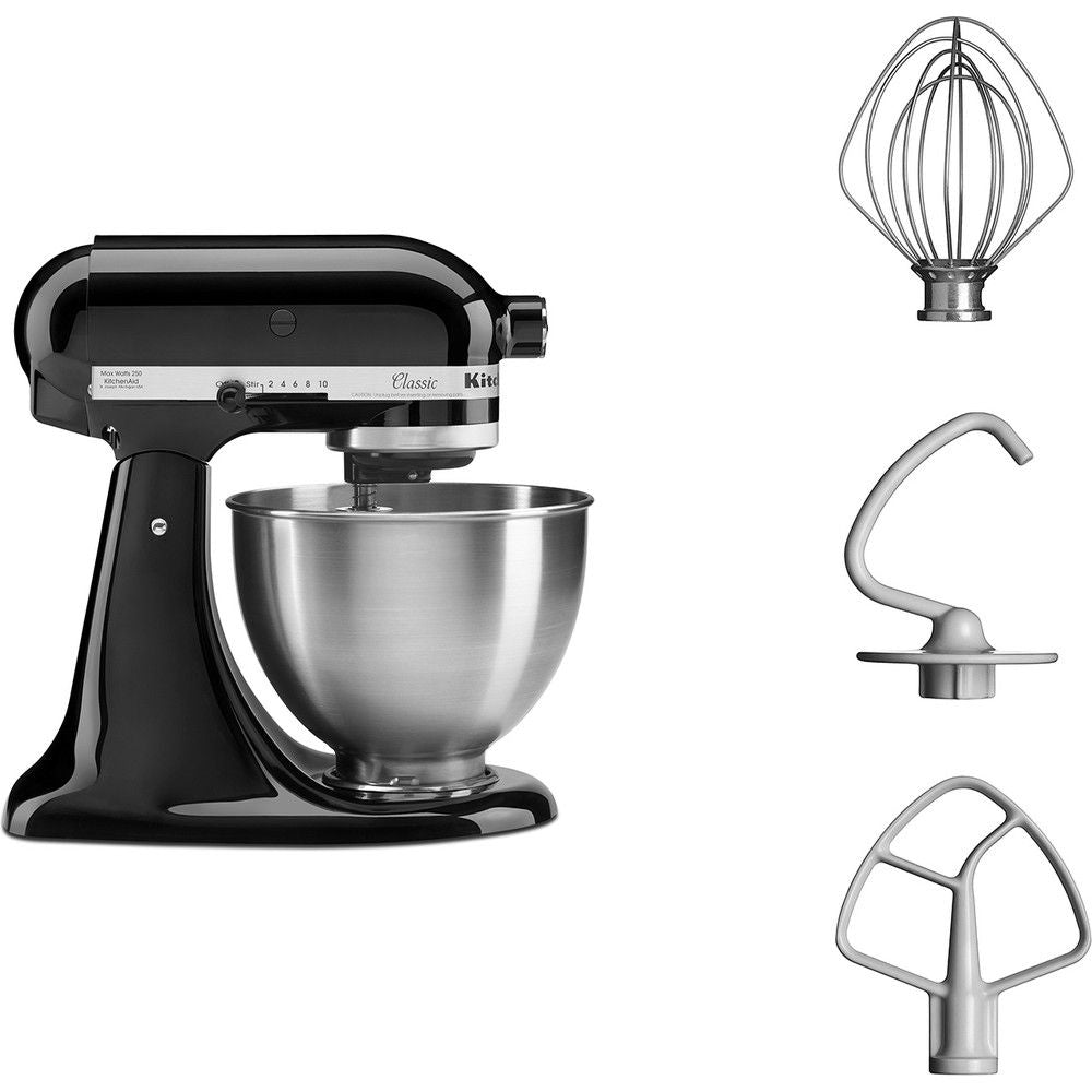 [product_category]-Kitchen Aid 5 K45 Ss Classic Food Processor 4.3 L, Onyx Black-KitchenAid-5413184202712-5K45SSEOB-KIT-2