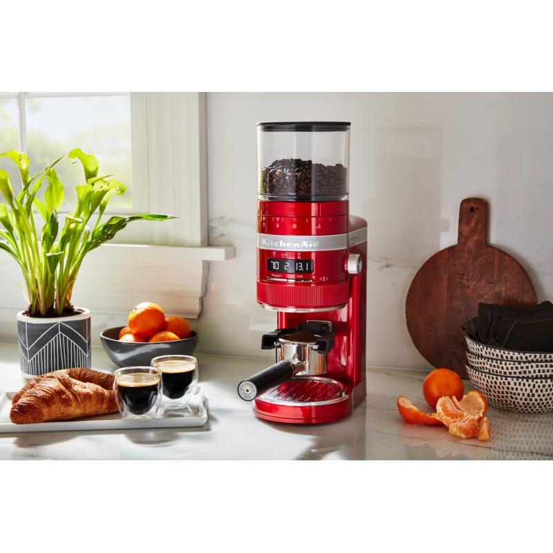 [product_category]-Kitchen Aid 5 Kcg8433 Artisan Coffee Grinder, Love Apple Red-KitchenAid-8003437607875-5KCG8433ECA-KIT-5