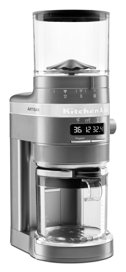 [product_category]-Kitchen Aid 5 Kcg8433 Artisan Coffee Grinder, Medallion Silver-KitchenAid-8003437607912-5KCG8433EMS-KIT-8