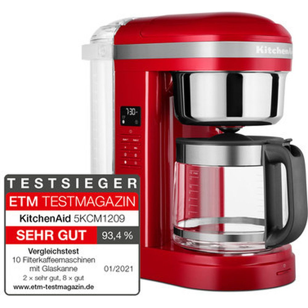 [product_category]-Kitchen Aid 5 Kcm1209 Filter Coffee Machine 1.7 L, Empire Red-KitchenAid-8003437606960-5KCM1209EER-KIT-2
