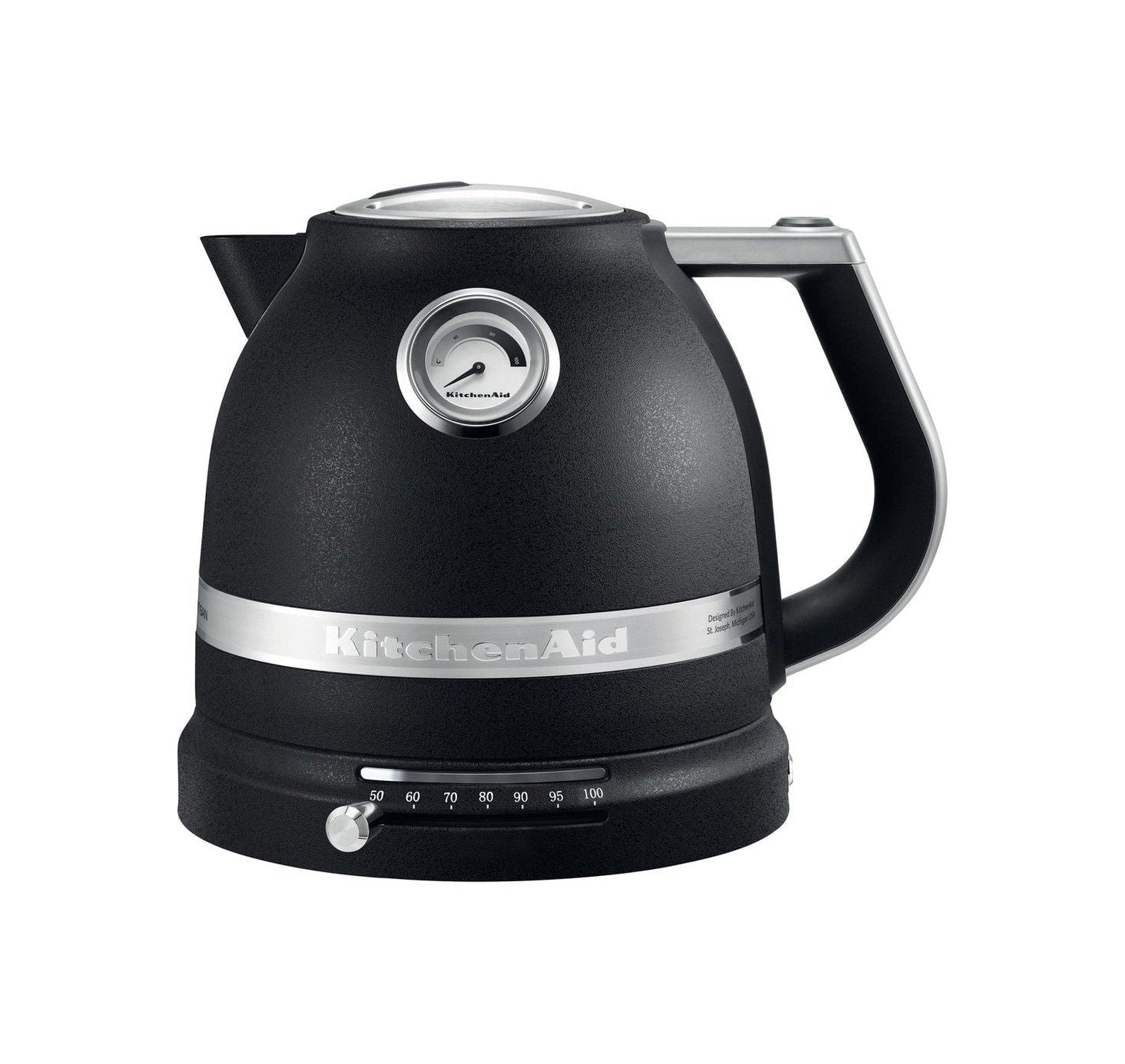 [product_category]-Kitchen Aid 5 Kek1522 Artisan Variable Temperature Kettle 1.5 L, Cast Iron Black-KitchenAid-5413184124373-5KEK1522EBK-KIT-1