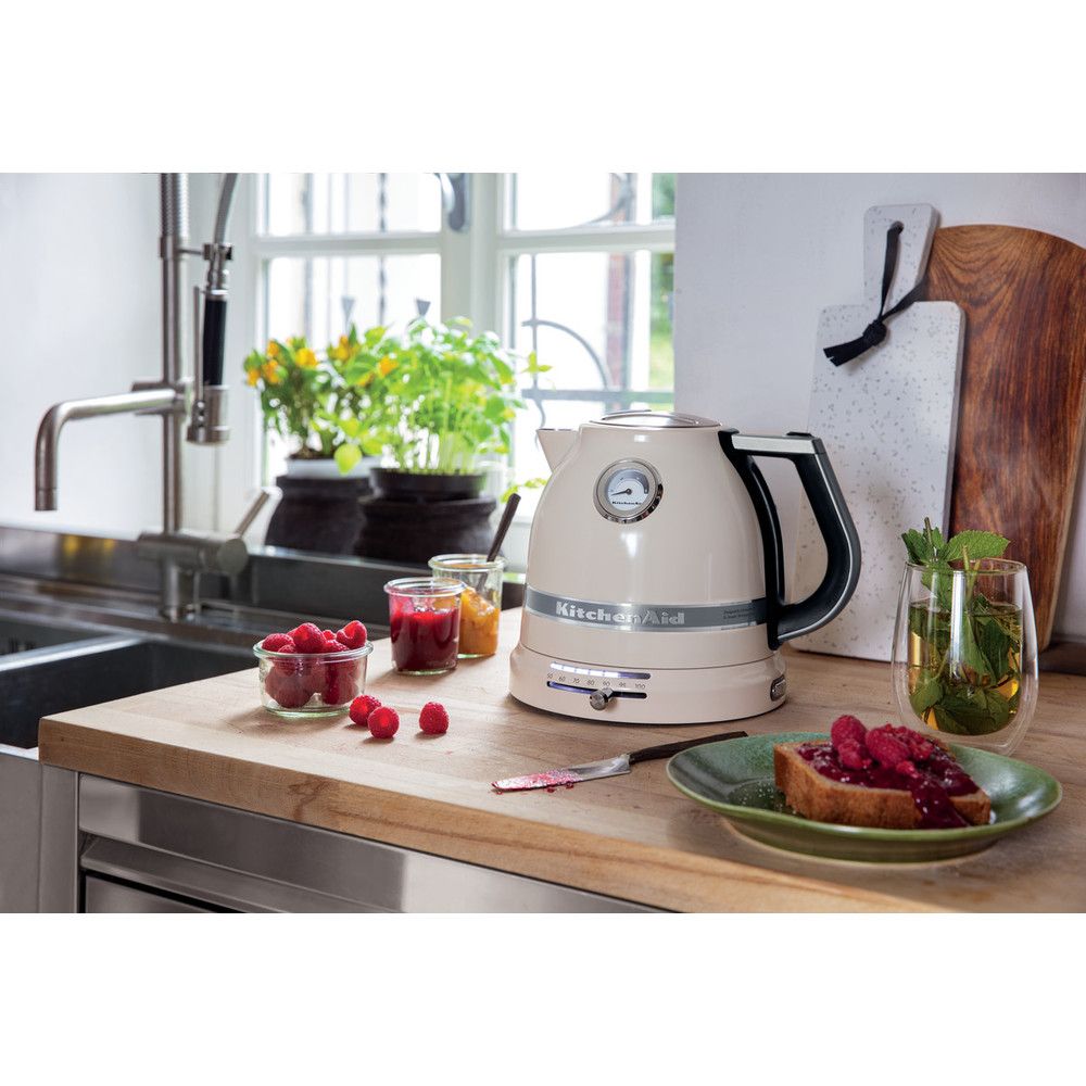 [product_category]-Kitchen Aid 5 Kek1522 Artisan Variable Temperature Kettle 1.5 L, Cream-KitchenAid-5413184151058-5KEK1522EAC-KIT-5