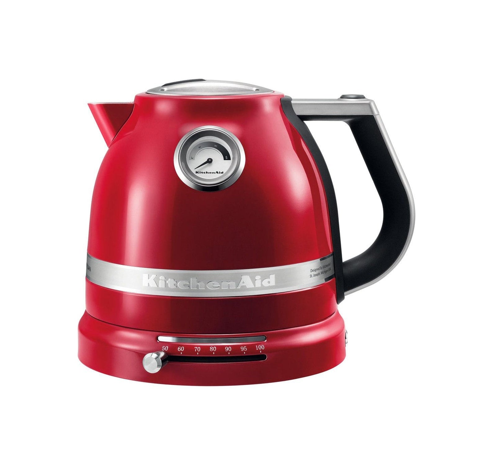 [product_category]-Kitchen Aid 5 Kek1522 Artisan Variable Temperature Kettle 1.5 L, Empire Red-KitchenAid-5413184151010-5KEK1522EER-KIT-1