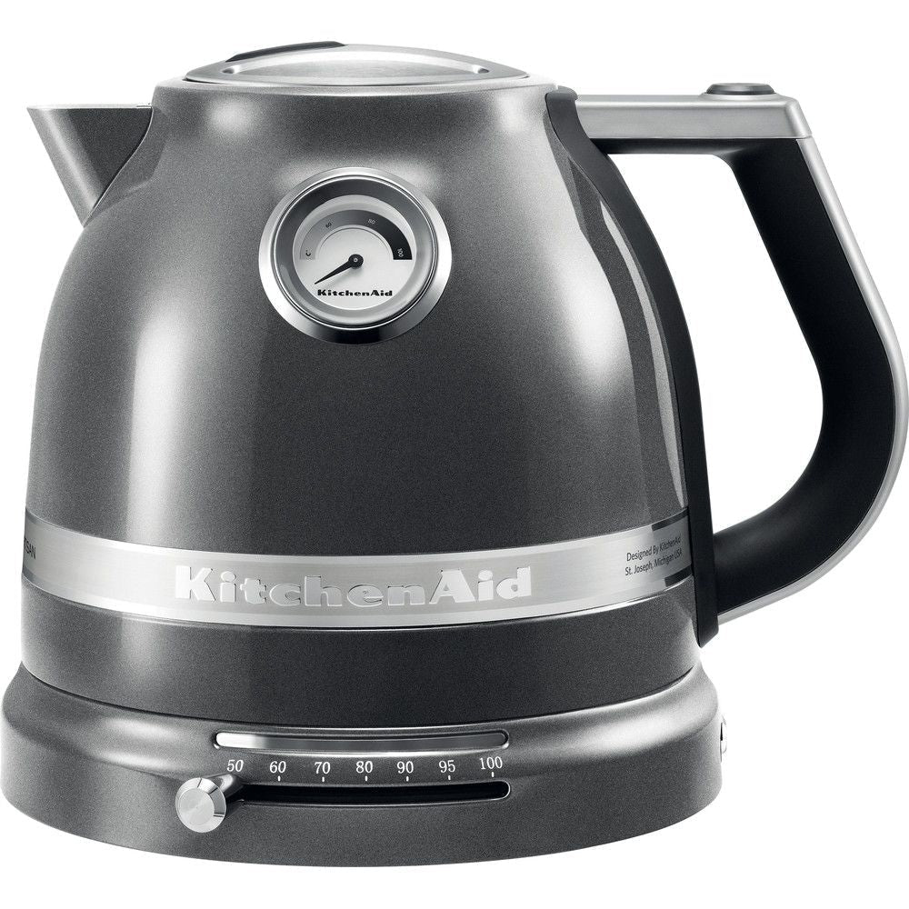 [product_category]-Kitchen Aid 5 Kek1522 Artisan Variable Temperature Kettle 1.5 L, Medallion Silver-KitchenAid-5413184151072-5KEK1522EMS-KIT-2