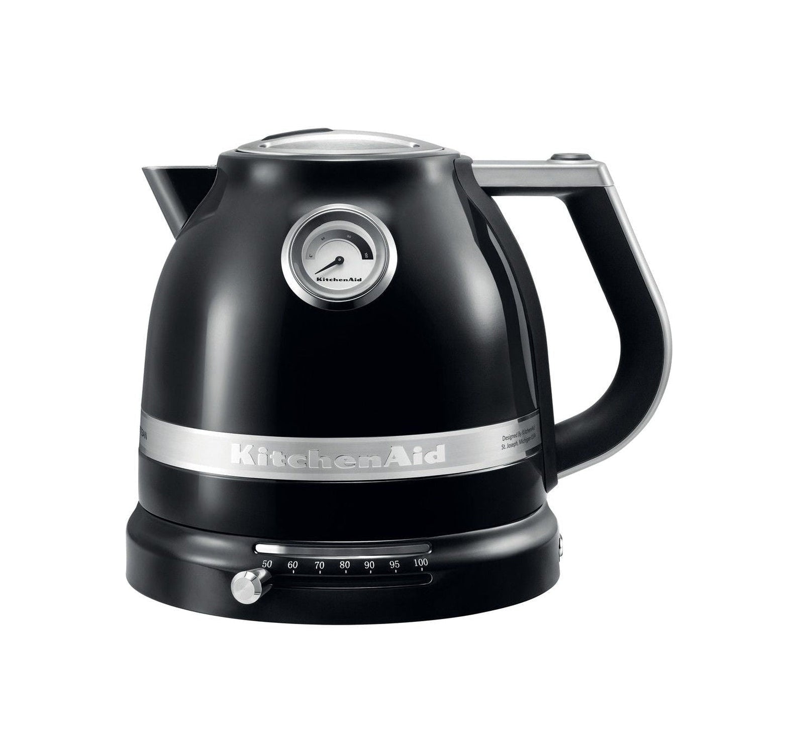 [product_category]-Kitchen Aid 5 Kek1522 Artisan Variable Temperature Kettle 1.5 L, Onyx Black-KitchenAid-5413184151034-5KEK1522EOB-KIT-1