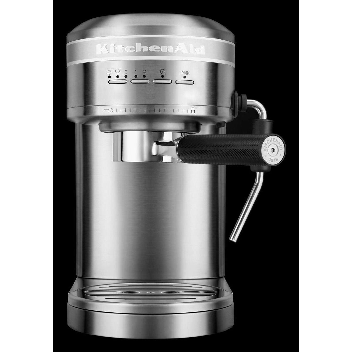[product_category]-Kitchen Aid 5 Kes6503 Artisan Semi Automatic Espresso Machine, Chrome-KitchenAid-8003437607530-5KES6503ESX-KIT-4