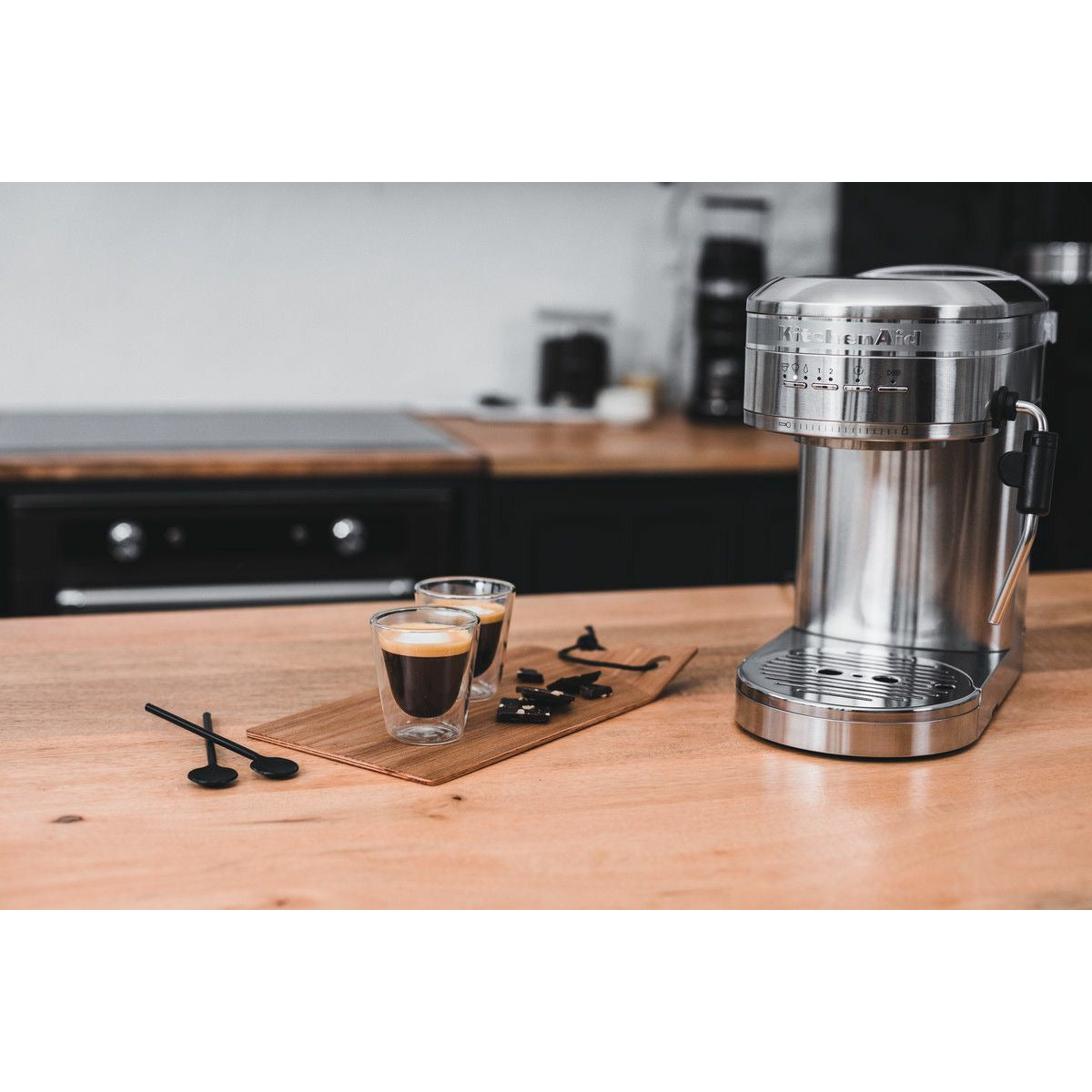 [product_category]-Kitchen Aid 5 Kes6503 Artisan Semi Automatic Espresso Machine, Medallion Silver-KitchenAid-8003437607592-5KES6503EMS-KIT-11