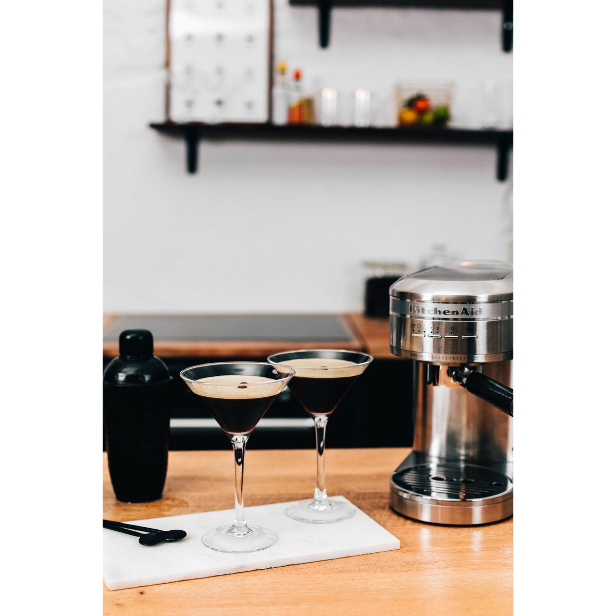 [product_category]-Kitchen Aid 5 Kes6503 Artisan Semi Automatic Espresso Machine, Medallion Silver-KitchenAid-8003437607592-5KES6503EMS-KIT-14