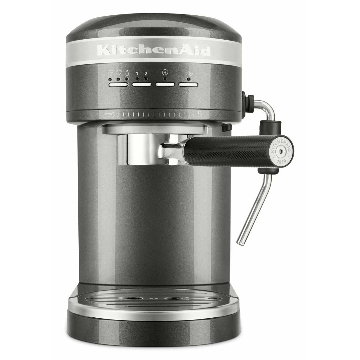 [product_category]-Kitchen Aid 5 Kes6503 Artisan Semi Automatic Espresso Machine, Medallion Silver-KitchenAid-8003437607592-5KES6503EMS-KIT-2