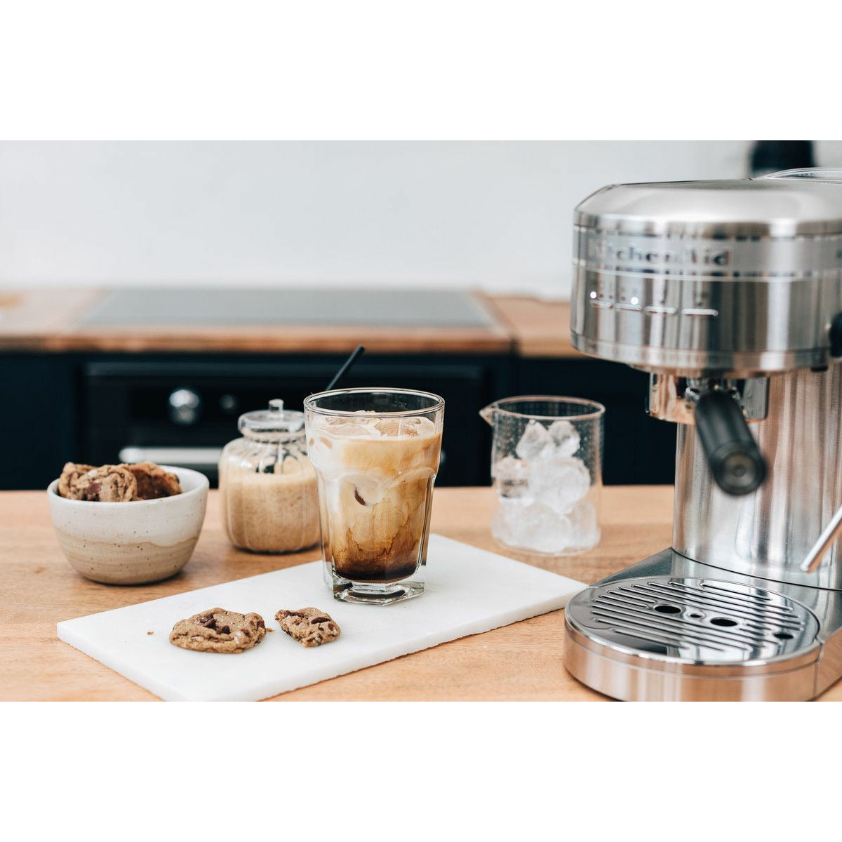 [product_category]-Kitchen Aid 5 Kes6503 Artisan Semi Automatic Espresso Machine, Medallion Silver-KitchenAid-8003437607592-5KES6503EMS-KIT-9