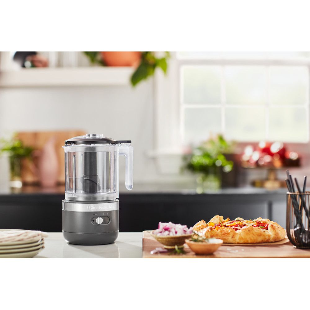 [product_category]-Kitchen Aid 5 Kfcb519 Wireless Shredder 1.19 L, Dark Grey-KitchenAid-8003437622151-5KFCB519EDG-KIT-6