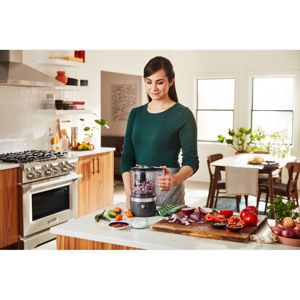 [product_category]-Kitchen Aid 5 Kfcb519 Wireless Shredder 1.19 L, Dark Grey-KitchenAid-8003437622151-5KFCB519EDG-KIT-7