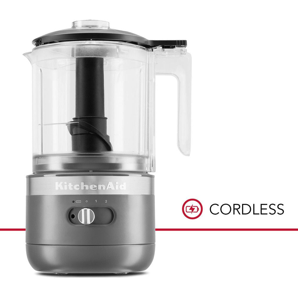 [product_category]-Kitchen Aid 5 Kfcb519 Wireless Shredder 1.19 L, Dark Grey-KitchenAid-8003437622151-5KFCB519EDG-KIT-8