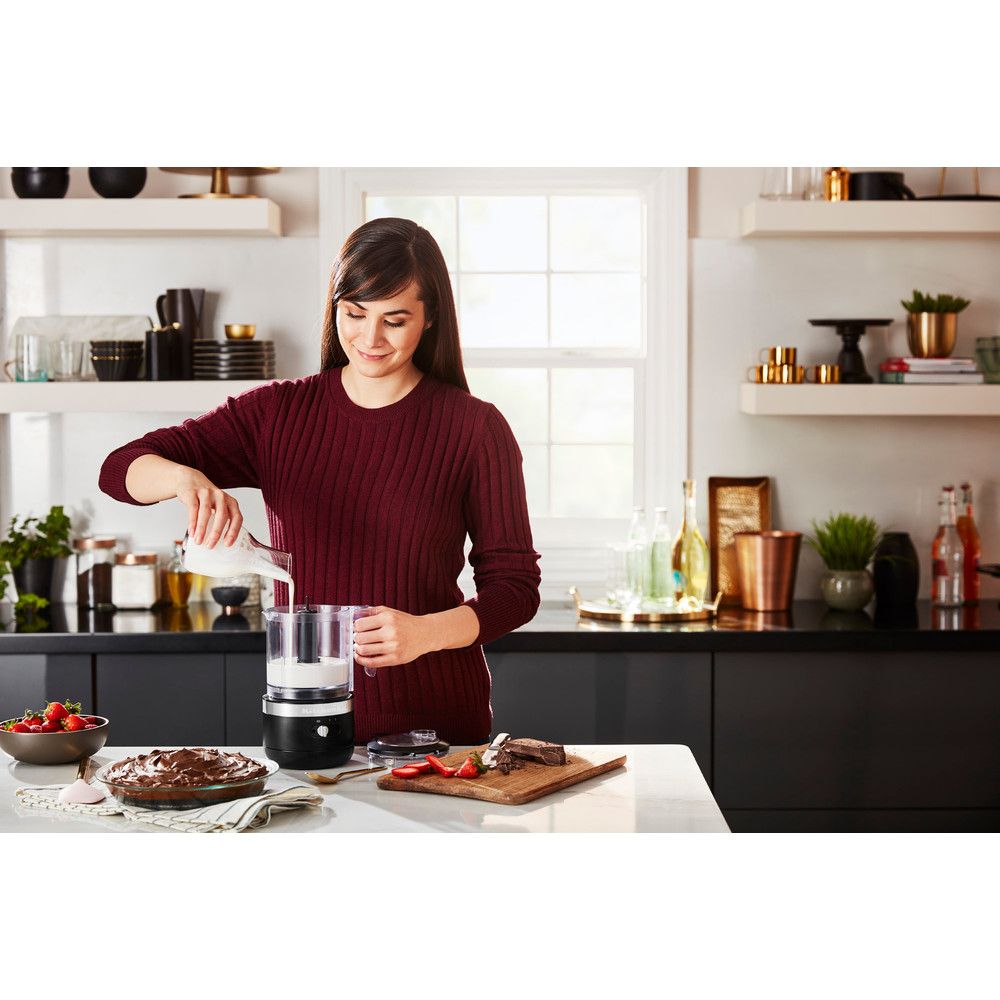 [product_category]-Kitchen Aid 5 Kfcb519 Wireless Shredder 1.19 L, Matt Black-KitchenAid-8003437610318-5KFCB519EBM-KIT-8