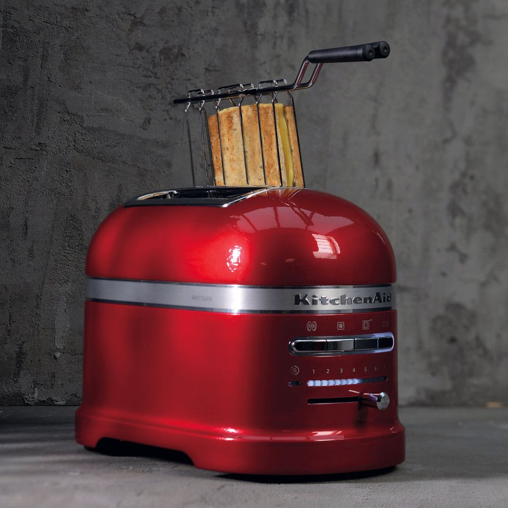 [product_category]-Kitchen Aid 5 Kmt2204 Artisan Toaster For 2 Slices, Empire Red-KitchenAid-5413184170189-5KMT2204EER-KIT-2