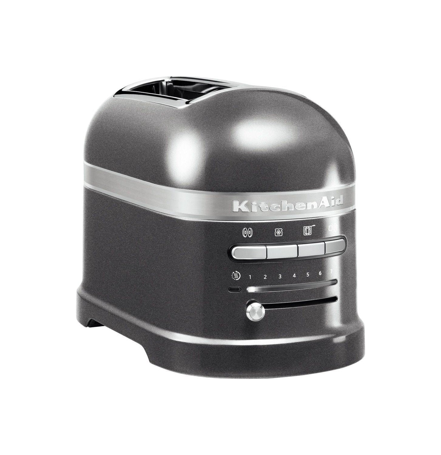 [product_category]-Kitchen Aid 5 Kmt2204 Artisan Toaster For 2 Slices, Medallion Silver-KitchenAid-5413184170240-5KMT2204EMS-KIT-1