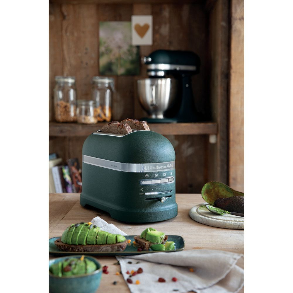 [product_category]-Kitchen Aid 5 Kmt2204 Artisan Toaster For 2 Slices, Pebbled Palm-KitchenAid-8003437602177-5KMT2204EPP-KIT-2