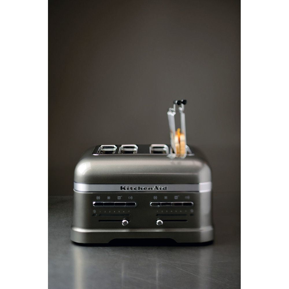 [product_category]-Kitchen Aid 5 Kmt4205 Artisan Toaster For 4 Slices, Medallion Silver-KitchenAid-5413184170165-5KMT4205EMS-KIT-2