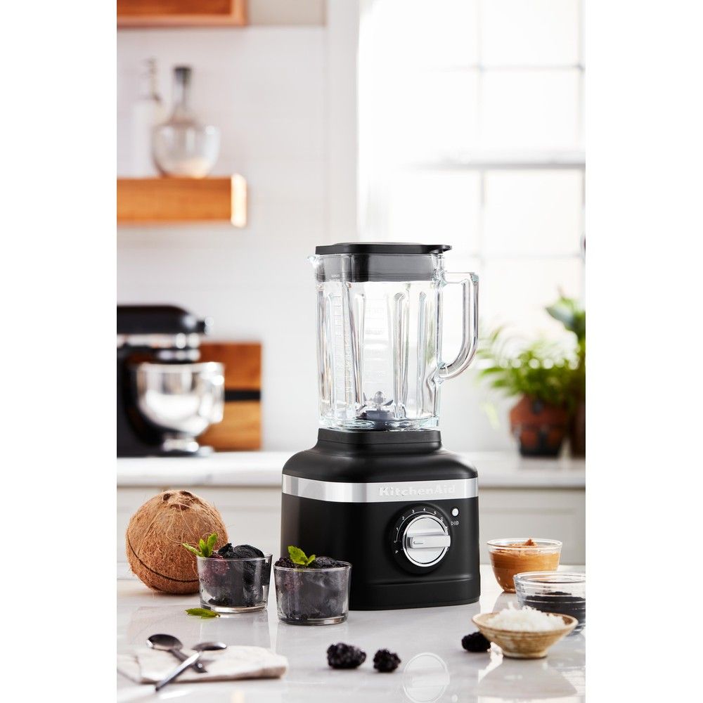 [product_category]-Kitchen Aid 5 Ksb4026 Artisan K400 Blender, Cast Iron Black-KitchenAid-8003437239656-5KSB4026EBK-KIT-12