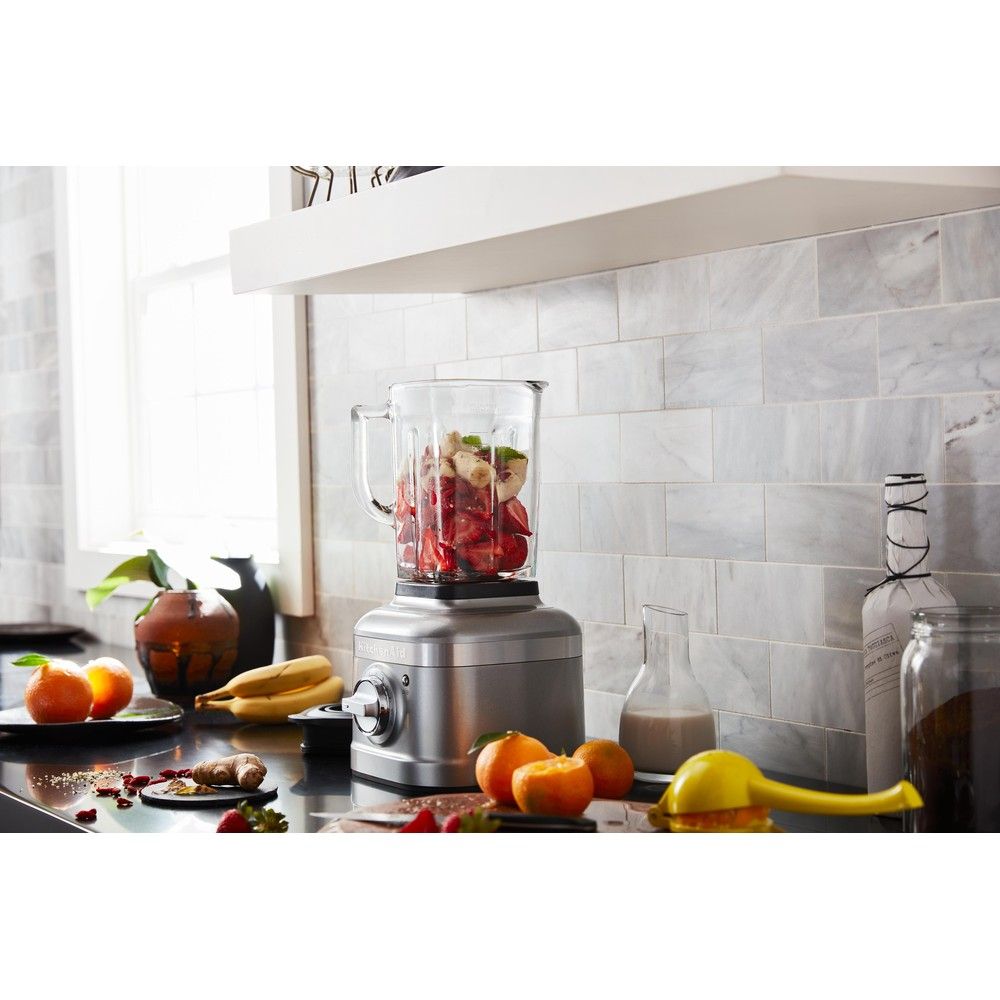 [product_category]-Kitchen Aid 5 Ksb4026 Artisan K400 Blender, Medallion Silver-KitchenAid-8003437239779-5KSB4026EMS-KIT-10